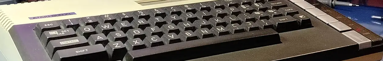 Atari 65XE i czasy podstawówki.